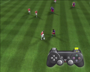 
FIFA Soccer 06 | PlayStation 2 | gameplay screenshot | Data by MobyGames.com