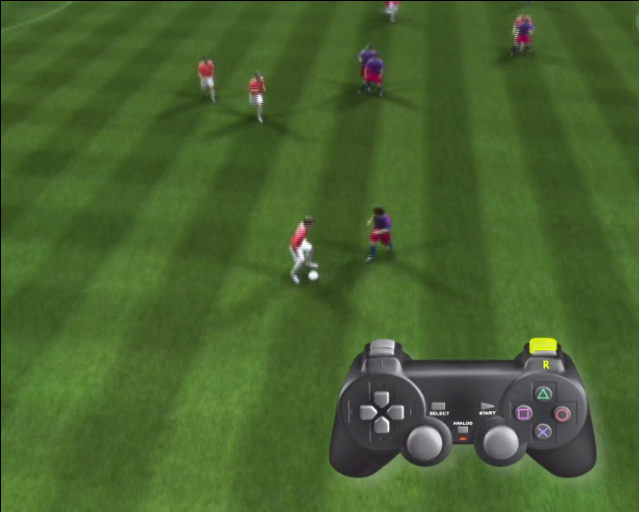 
FIFA Soccer 06 | PlayStation 2 | gameplay screenshot | Data by MobyGames.com