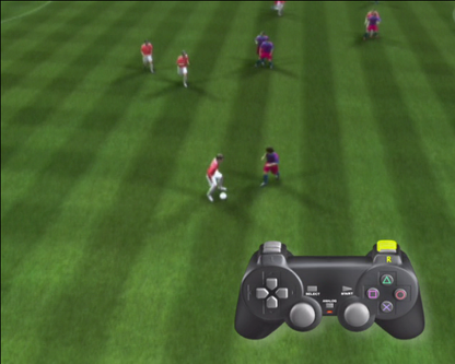 
FIFA Soccer 06 | PlayStation 2 | gameplay screenshot | Data by MobyGames.com