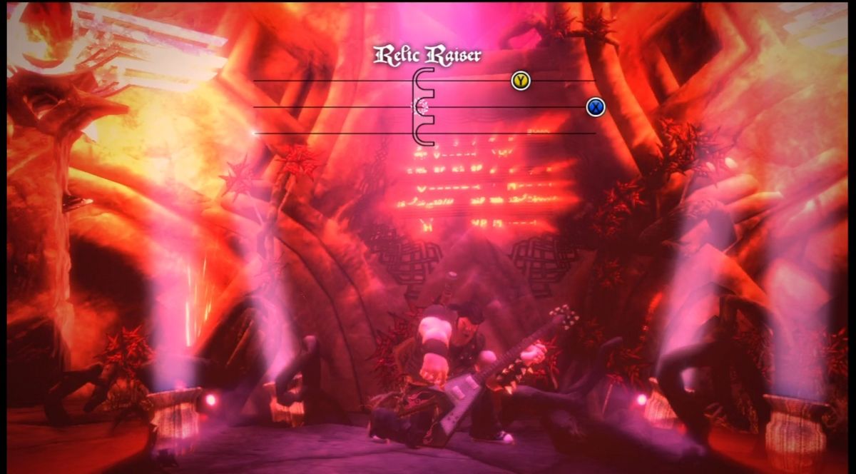 Brütal Legend | Xbox 360 | gameplay screenshot | Region: North America | source-country= | Data by MobyGames.com