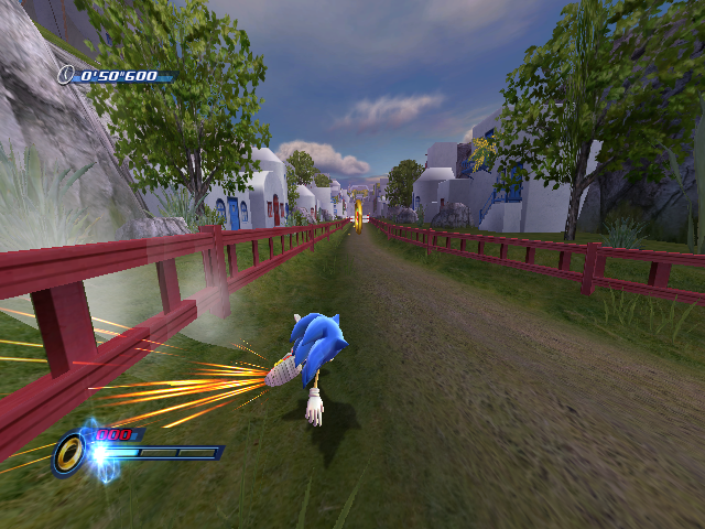 Sonic Unleashed | Wii | gameplay screenshot | region=North America | source-country= | zypher-v2 | moby-4d3ce8fae2ff | Data by MobyGames.com