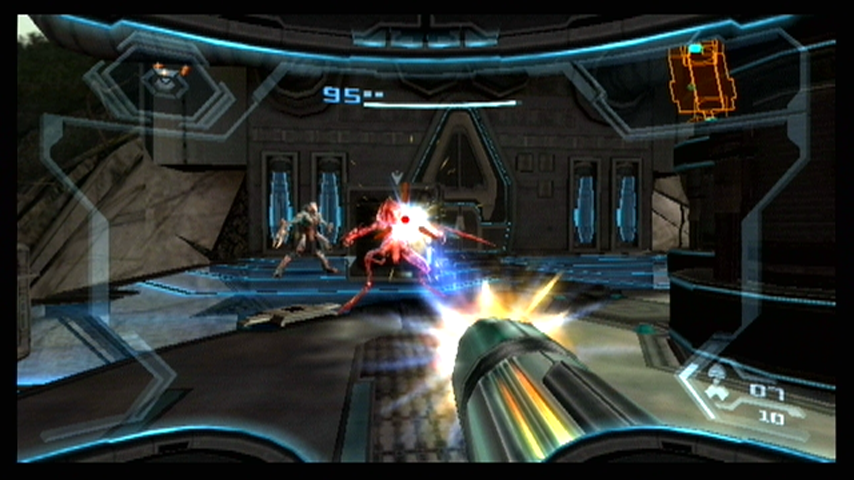 Metroid Prime 3: Corruption | Wii | gameplay screenshot | region=North America | source-country= | zypher-v2 | moby-0f534163beaa | Data by MobyGames.com