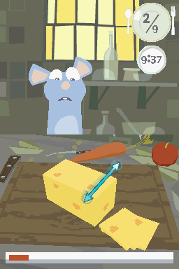 Disney•Pixar Ratatouille | Nintendo DS | gameplay screenshot | Data by MobyGames.com