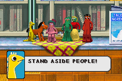 
Gumby vs. the Astrobots | Game Boy Advance | gameplay screenshot | Data by MobyGames.com