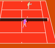 
Racket Attack | NES | gameplay screenshot | Data by MobyGames.com