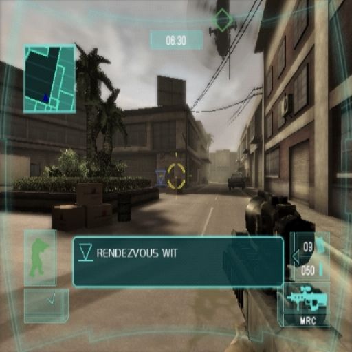 Tom Clancy's Ghost Recon: Advanced Warfighter | PlayStation 2 | gameplay screenshot | region=North America | source-country= | zypher-v2 | moby-8d5252503ad9 | Data by MobyGames.com