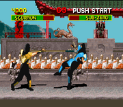 
Mortal Kombat | SNES | gameplay screenshot | Data by MobyGames.com