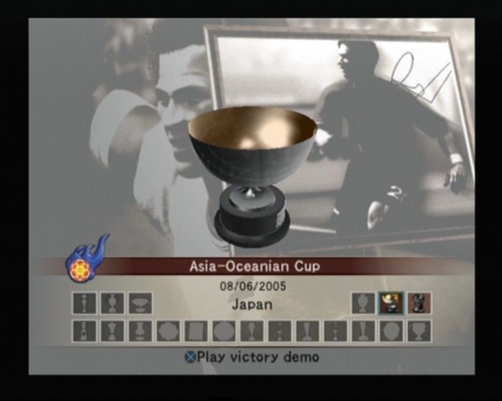 
World Soccer: Winning Eleven 8 International | PlayStation 2 | gameplay screenshot | Data by MobyGames.com