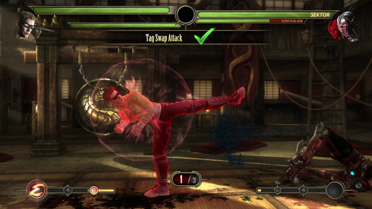Mortal Kombat | PlayStation 3 | gameplay screenshot | region=North America | source-country= | zypher-v2 | moby-1c653b6b6edc | Data by MobyGames.com