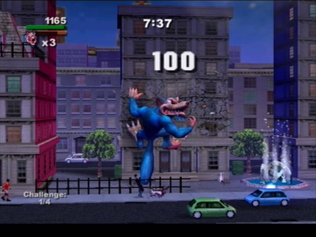 
Rampage: Total Destruction | PlayStation 2 | gameplay screenshot | Data by MobyGames.com