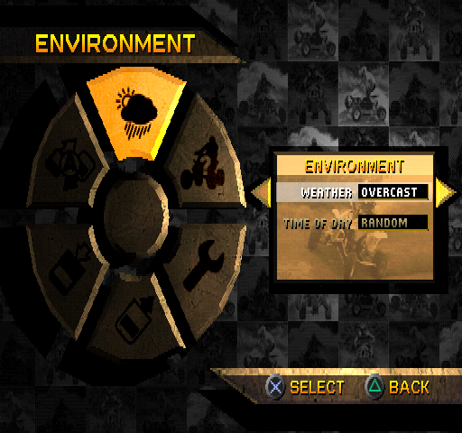
ATV: Quad Power Racing | PlayStation | gameplay screenshot | Region: North America | source-country= | Data by MobyGames.com