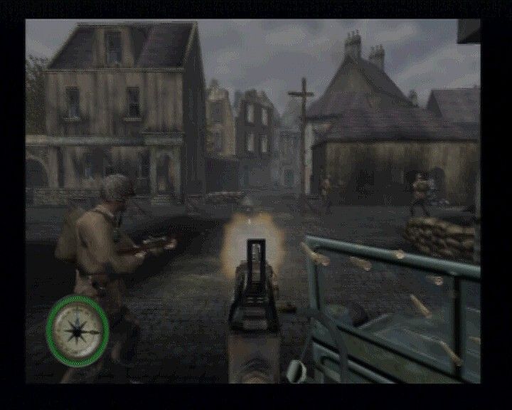 Medal of Honor: Frontline | PlayStation 2 | gameplay screenshot | region=North America | source-country= | zypher-v2 | moby-c6edab7caa59 | Data by MobyGames.com