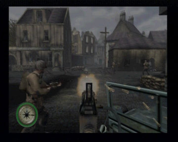 Medal of Honor: Frontline | PlayStation 2 | gameplay screenshot | region=North America | source-country= | zypher-v2 | moby-c6edab7caa59 | Data by MobyGames.com