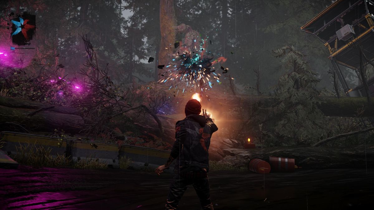 
inFAMOUS: Second Son | PlayStation 4 | gameplay screenshot | Data by MobyGames.com