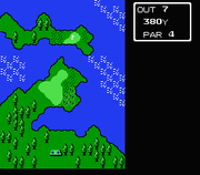 
Lee Trevino's Fighting Golf | NES | gameplay screenshot | Data by MobyGames.com