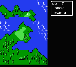 
Lee Trevino's Fighting Golf | NES | gameplay screenshot | Data by MobyGames.com