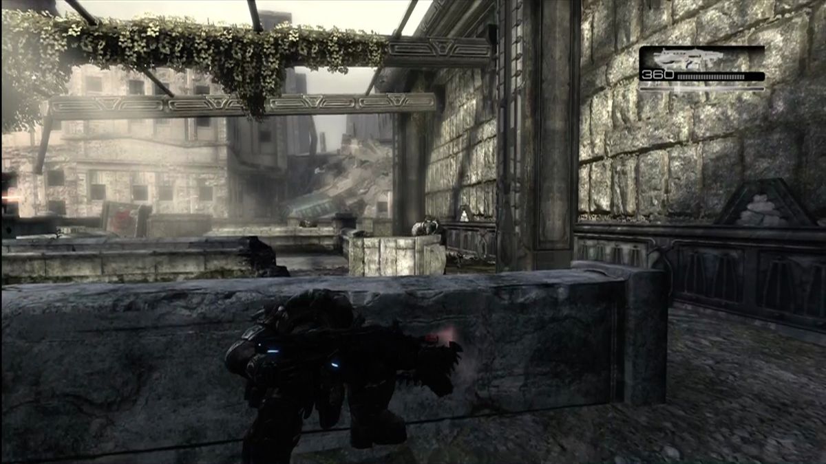 Gears of War | Xbox 360 | gameplay screenshot | region=North America | source-country= | zypher-v2 | moby-f546fad664a2 | Data by MobyGames.com
