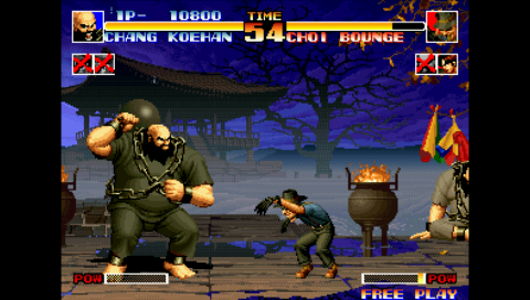 
SNK Arcade Classics Vol. 1 | PSP | gameplay screenshot | Data by MobyGames.com