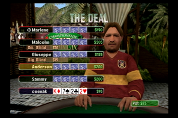 
World Championship Poker | PlayStation 2 | gameplay screenshot | Region: North America | source-country= | Data by MobyGames.com
