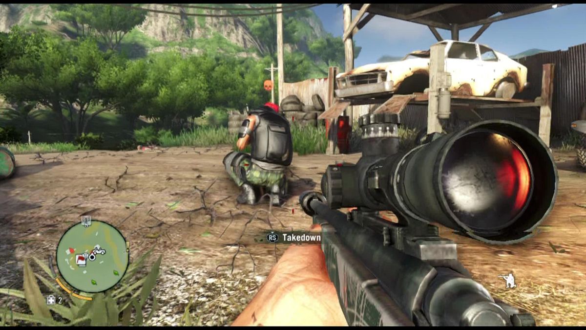 
Far Cry 3 | Xbox 360 | gameplay screenshot | Region: North America | source-country= | Data by MobyGames.com