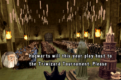 Harry Potter and the Goblet of Fire | Game Boy Advance | gameplay screenshot | region=North America | source-country= | zypher-v2 | moby-ba2535e323ab | Data by MobyGames.com