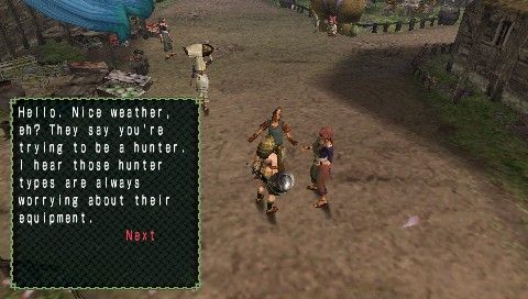 
Monster Hunter: Freedom | PSP | gameplay screenshot | Data by MobyGames.com