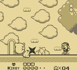 
Kirby's Dream Land | Game Boy | gameplay screenshot | Data by MobyGames.com