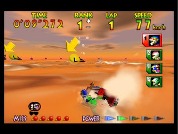 
Wave Race 64: Kawasaki Jet Ski | Nintendo 64 | gameplay screenshot | Data by MobyGames.com