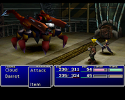 
Final Fantasy VII | PlayStation | gameplay screenshot | Region: North America | edition=greatest hits | source-country= | Data by MobyGames.com