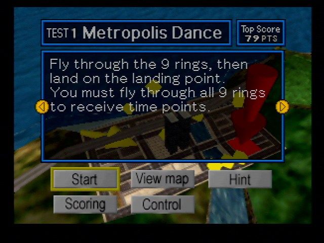 
Pilotwings 64 | Nintendo 64 | gameplay screenshot | Data by MobyGames.com