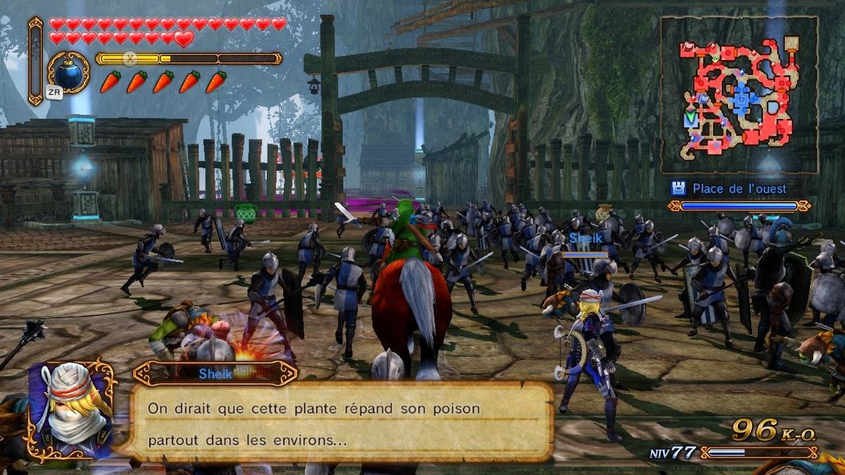 
Hyrule Warriors | Wii U | gameplay screenshot | Data by MobyGames.com