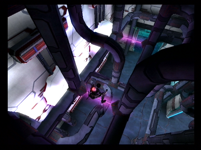 Æon Flux | PlayStation 2 | gameplay screenshot | Region: North America | source-country= | Data by MobyGames.com