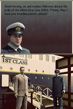 Hidden Mysteries: Titanic - Secrets of the Fateful Voyage | Nintendo DS | gameplay screenshot | Data by MobyGames.com