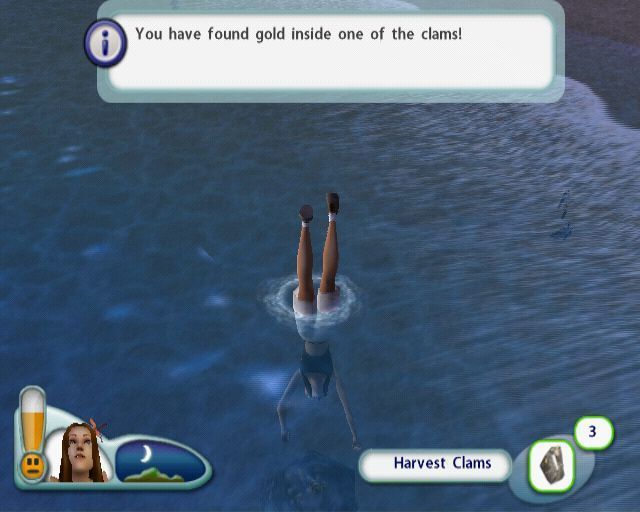
The Sims 2: Castaway | PlayStation 2 | gameplay screenshot | Data by MobyGames.com