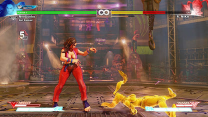 
Street Fighter V | PlayStation 4 | gameplay screenshot | Data by MobyGames.com