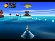 
Crash Bandicoot: Warped | PlayStation | gameplay screenshot | Data by MobyGames.com