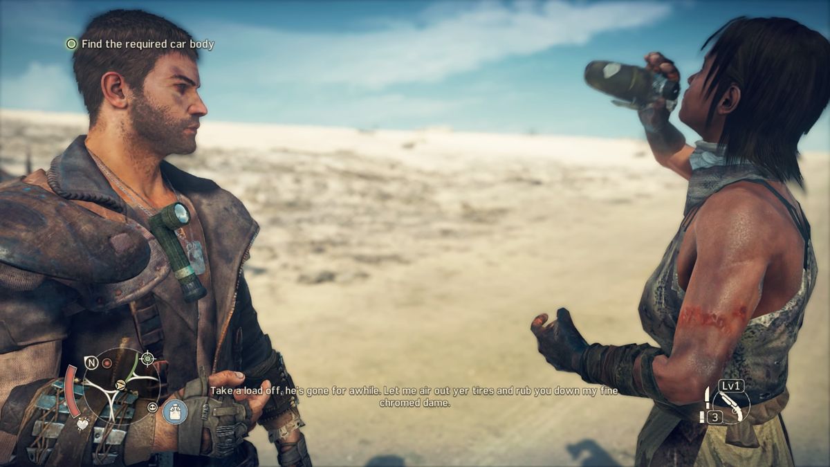 Mad Max | PlayStation 4 | gameplay screenshot | Region: North America | source-country= | Data by MobyGames.com