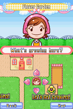Gardening Mama | Nintendo DS | gameplay screenshot | Data by MobyGames.com