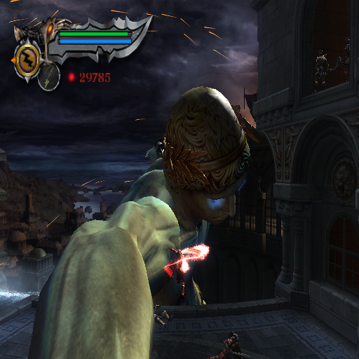 God of War II | PlayStation 2 | gameplay screenshot | region=North America | source-country= | zypher-v2 | moby-f7ee4c29f7c8 | Data by MobyGames.com