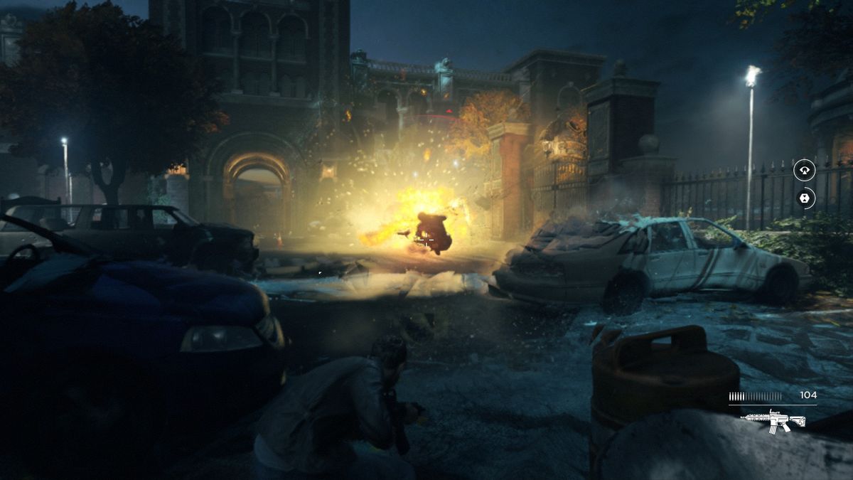 
Quantum Break | Xbox One | gameplay screenshot | Region: North America | source-country= | Data by MobyGames.com