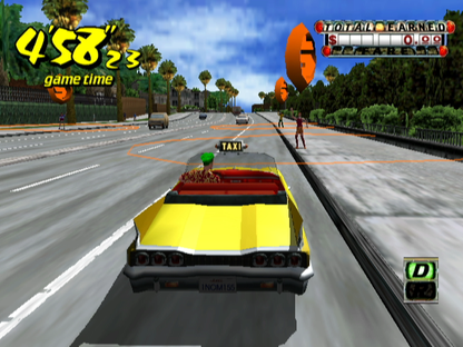 
Crazy Taxi | GameCube | gameplay screenshot | Data by MobyGames.com