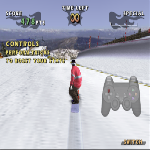
Shaun Palmer's Pro Snowboarder | PlayStation 2 | gameplay screenshot | Data by MobyGames.com