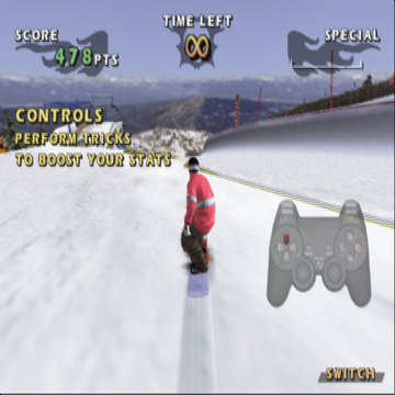 
Shaun Palmer's Pro Snowboarder | PlayStation 2 | gameplay screenshot | Data by MobyGames.com
