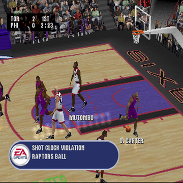 
NBA Live 2002 | PlayStation | gameplay screenshot | Region: North America | source-country= | Data by MobyGames.com