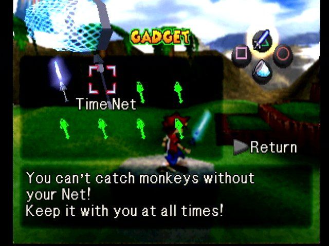 
Ape Escape | PlayStation | gameplay screenshot | Region: North America | source-country= | Data by MobyGames.com