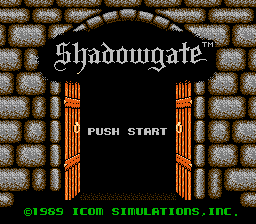 
Shadowgate | NES | gameplay screenshot | Data by MobyGames.com