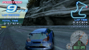 Ridge Racer | PSP | gameplay screenshot | region=North America | source-country= | zypher-v2 | moby-9071d380c579 | Data by MobyGames.com