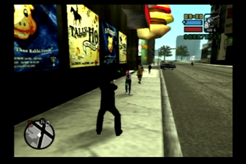 
Grand Theft Auto: Liberty City Stories | PlayStation 2 | gameplay screenshot | Data by MobyGames.com
