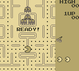 Pac-Man | Game Boy | gameplay screenshot | region=North America | source-country= | zypher-v2 | moby-4123bd47ca23 | Data by MobyGames.com