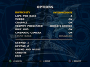 Jet Moto | PlayStation | gameplay screenshot | region=North America | source-country= | zypher-v2 | moby-a9999167a535 | Data by MobyGames.com